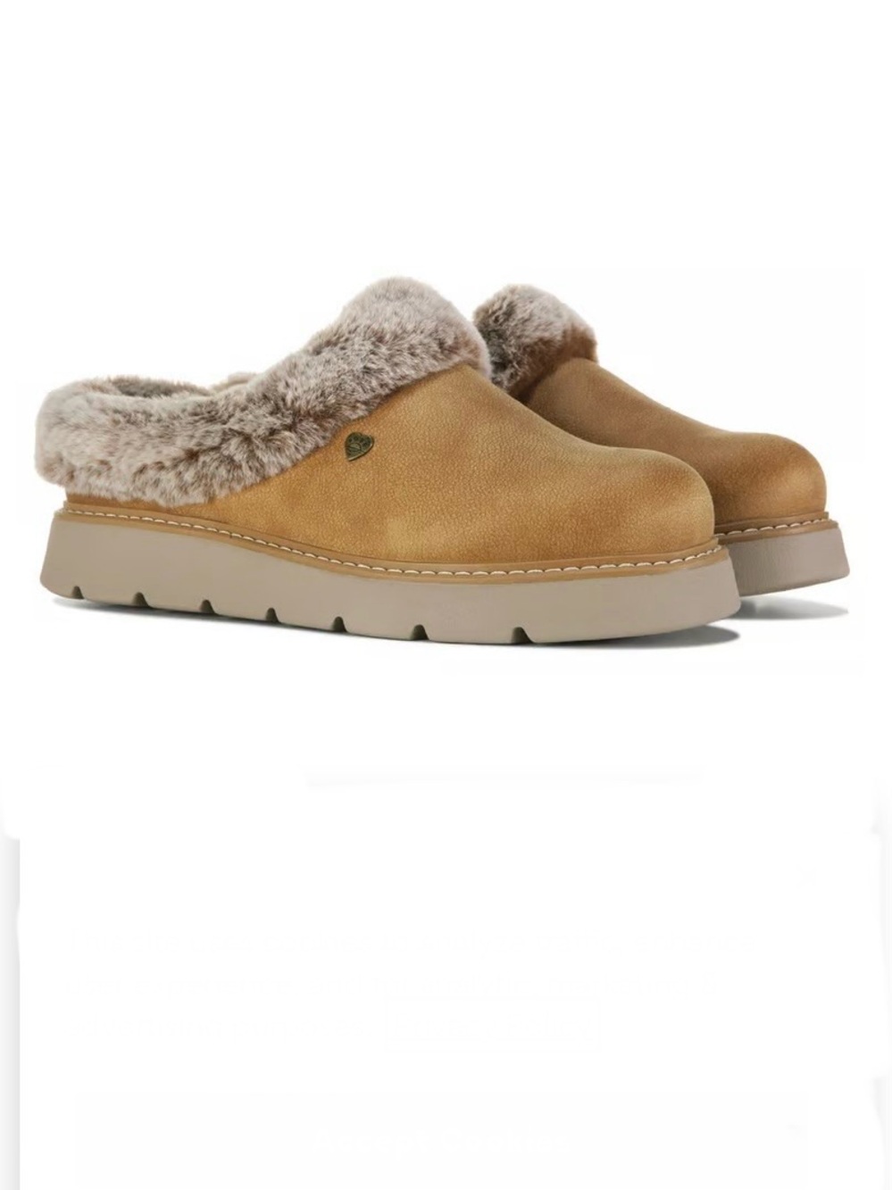 BOBS BY SKECHERS Women’s Keepsake Lite Cozy Blend Slippers NEW 8